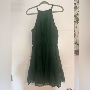 Trixxi Forest Green Dress (Never worn)